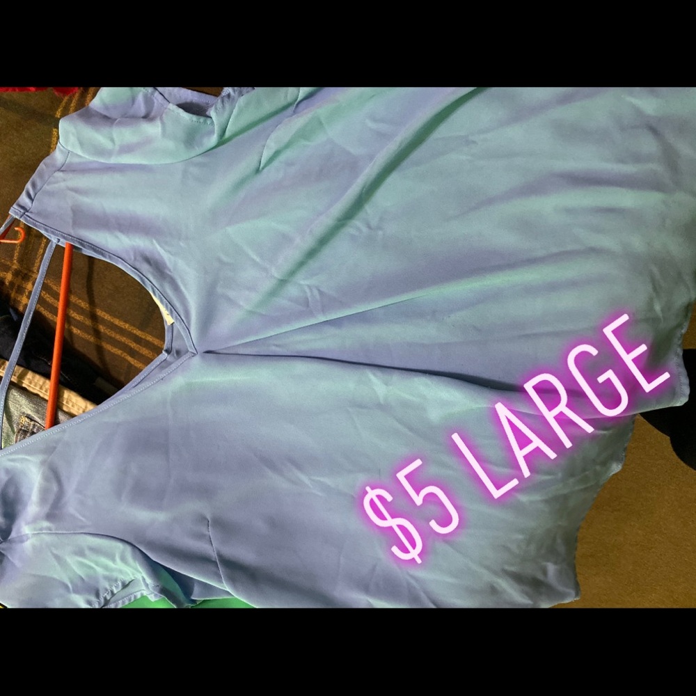 Blue dress shirt